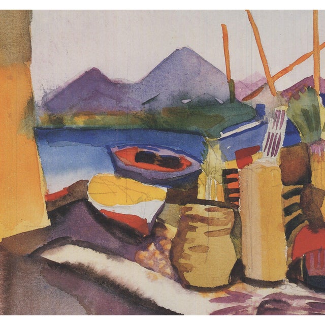 Contemporary August Macke Landscape Near Hammamet, 2010 For Sale - Image 3 of 4