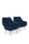 Italian Dark Blue Armchair For Sale - Image 9 of 9