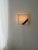 Glass Architectural Stained Glass Wall Lamp with Textured Glass For Sale - Image 7 of 12