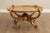 Wood Colombo Mobili Round Italian Carved Partial Gilt Coffee Table For Sale - Image 7 of 12