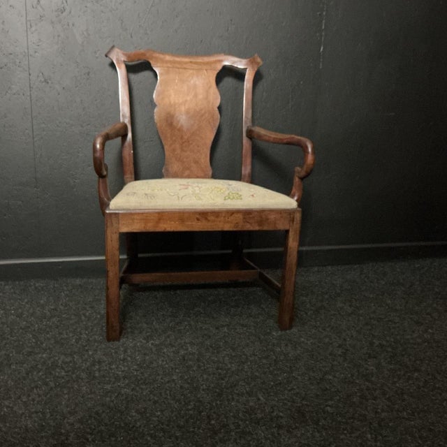 Brown George I Armchair, 1720s For Sale - Image 8 of 8
