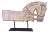 1960s Architectural Hand Carved Wood Horse For Sale