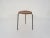 Teak and Metal Tripod Stool, Denmark, 1960s For Sale - Image 9 of 9