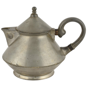 Vintage Art Nouveau Pewter Pot by Paul Haustein, Germany, 1905