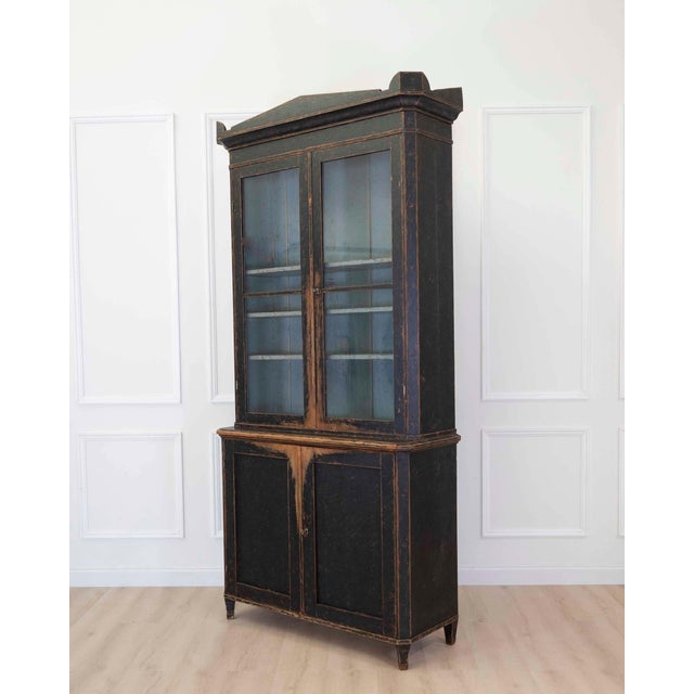 Swedish 19th Century Painted Bookcase For Sale In Atlanta - Image 6 of 9