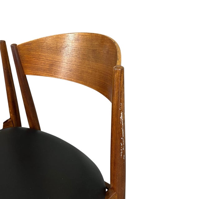 Wood Danish Mid-Century Dining Chairs by Jydsk Møbelindustri Skanderborg - Set of 8 For Sale - Image 7 of 12