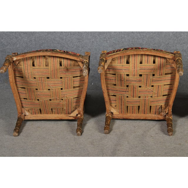 Antique Louis XVI Seating Group, 1780, Set of 5 For Sale - Image 17 of 18