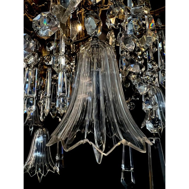 Bohemian Chandelier, Vienna, 1930s For Sale - Image 13 of 18