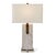 Stone Handsome Marble Lamp For Sale - Image 7 of 9