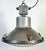 Industrial Grey Hammer Paint Pendant Lamp from Elektrosvit, 1960s For Sale - Image 6 of 18