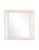 Contemporary Fleur Home Audubon Spruce Square Mirror in Pink Ground, 24x24 For Sale - Image 3 of 3