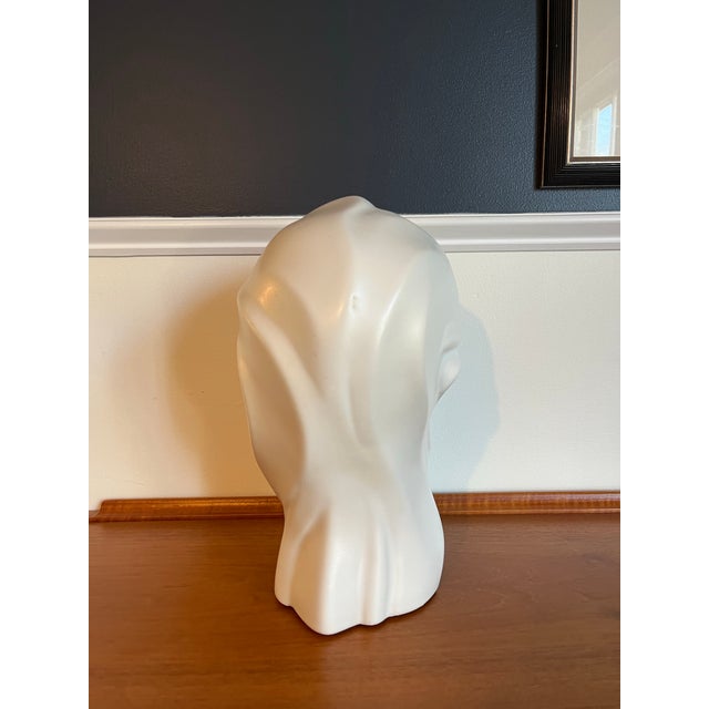 Ceramic Post Modern Art Deco Bust Harris Potteries For Sale - Image 7 of 8