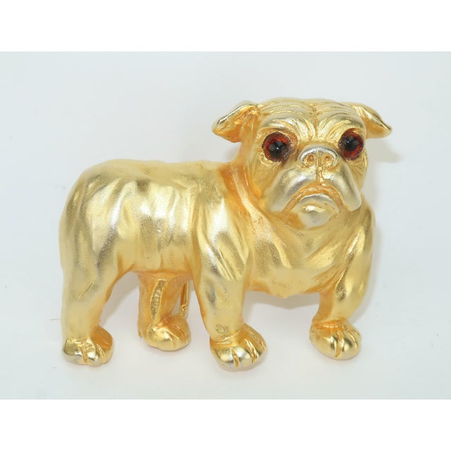 Mimi DI N Bulldog Gold Plated Dog Buckles, 1995 For Sale In Atlanta - Image 6 of 12