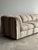 Cream Vintage Postmodern Three-Piece Modular Sectional Sofa, C. 1980s For Sale - Image 8 of 18