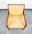 Wood Mid Century Modern Lounge Chairs Solid Walnut Pair Tan Armchairs Two MCM Vintage For Sale - Image 7 of 10
