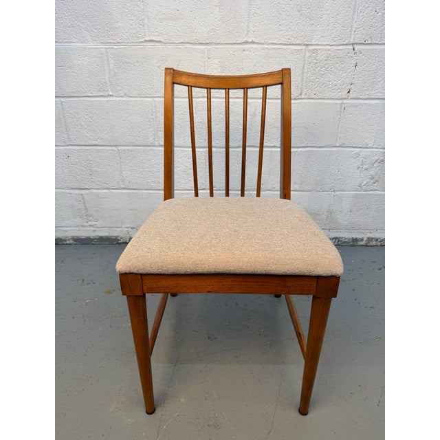 Set of Six Mid 20th Century Spindle-Backed Dining Chairs For Sale - Image 13 of 17