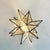 This hand-crafted Moravian star pendant illuminates your home with whimsical sparkle. Brass finish and clear glass panes...