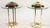 Mid-Century Modern Vintage Robert Sonneman Saturn Saucer Lamps by George Kovacs a Pair For Sale - Image 3 of 11