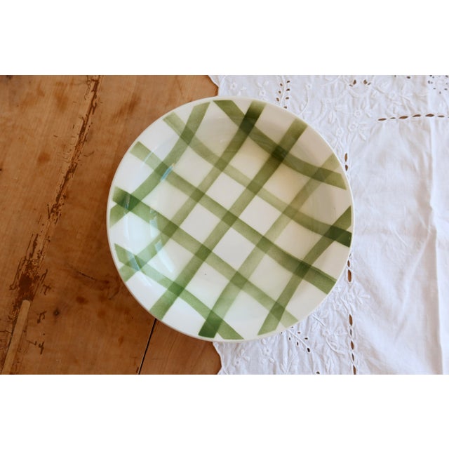 Ceramic Vintage Round Hollow Earthenware Serving Dish, 1980s For Sale - Image 7 of 7