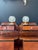 Pink Lamps in Glass and Pink Alabaster, 1970, Set of 2 For Sale - Image 3 of 3