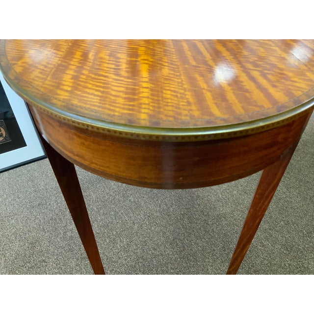 Early 20th Century Satinwood English Edwardian Table For Sale - Image 12 of 15