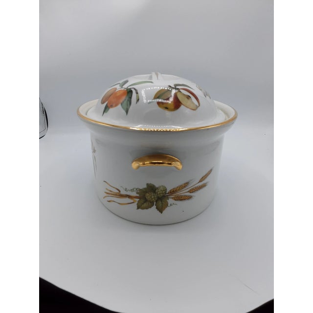 Ceramic Vintage Fruit Tureen From Royal Worchester For Sale - Image 7 of 8