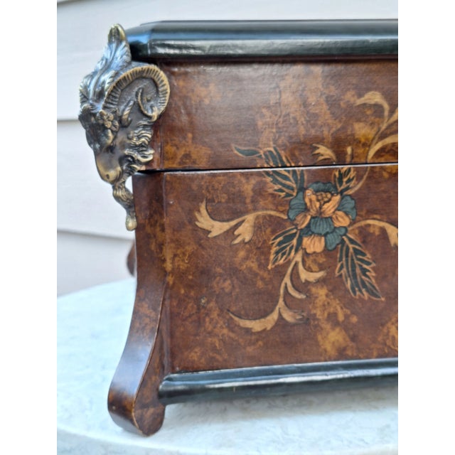 Val's Dollhouse is proud to present this Aries motif storage box for holding your important treasures. Large in scale with...