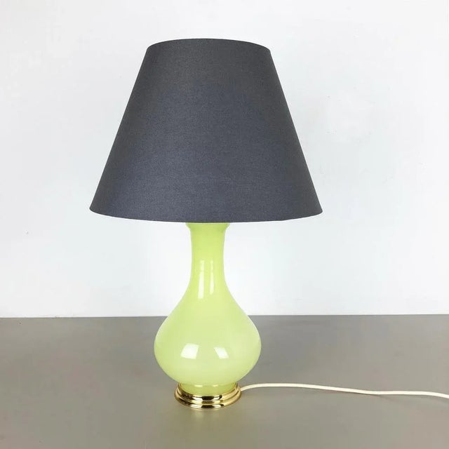 Article: Table light opal Murano glass Producer: Cenedese Vetri Origin: Murano, Italy Age: 1960s Description: This...