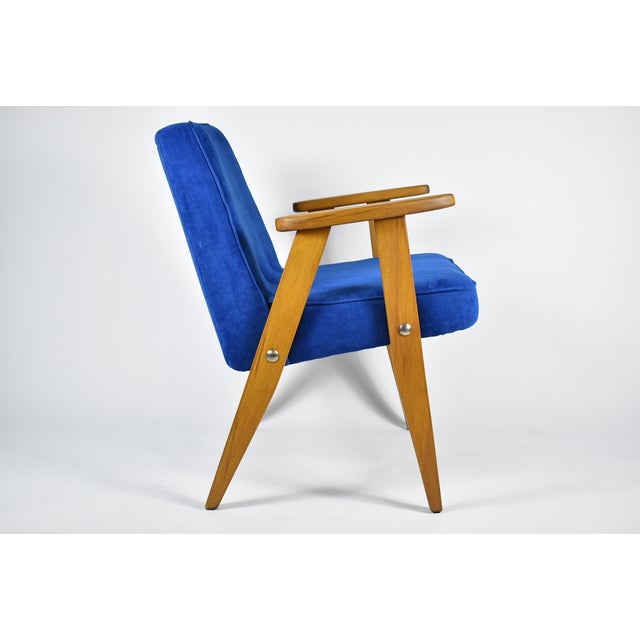 Oak 366 Armchair by J. Chierowski, 1960s For Sale - Image 3 of 12