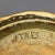 Ceramic Italian Gold and White Florentine Woven Wicker Ceramic Fruit Bowl For Sale - Image 7 of 13