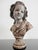 French Country French Girl in Bonnet Composed Torso Sculpture For Sale - Image 3 of 10