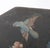 Black Pair of Chinese Chinoiserie Lacquered & Painted Side Tables, Circa 1970 For Sale - Image 8 of 14