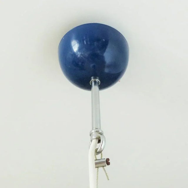Italian Glass Bulb-Shaped Ceiling Lamp, 1950s For Sale - Image 9 of 12