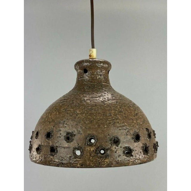 Mid-Century Danish Space Age Ceramic Lamp For Sale - Image 12 of 12