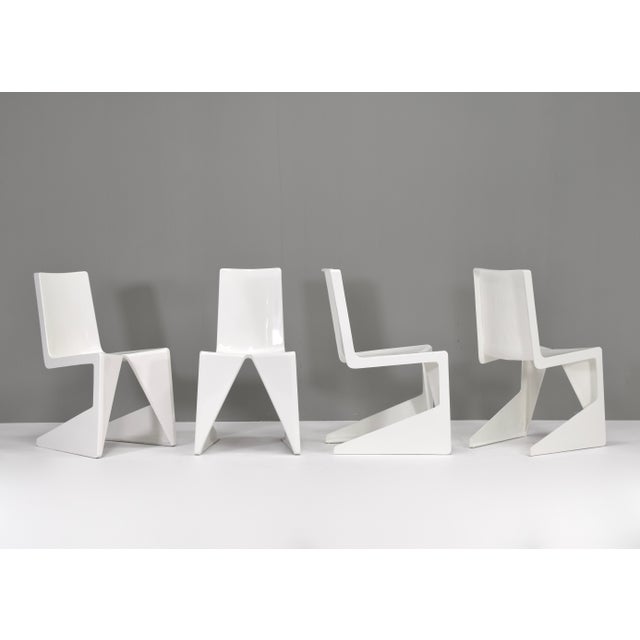 LRC Dining Chairs by Wiel Arets for Lensvelt, 2005, Set of 4 For Sale - Image 12 of 12