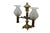 Victorian Antique Regency Brass Double Argand Hurricane Lamp Candlestick Candelabra Light For Sale - Image 3 of 18