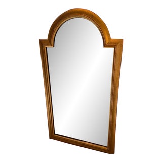 1960s LaBarge Hollywood Regency Arched Gilt Mirror For Sale