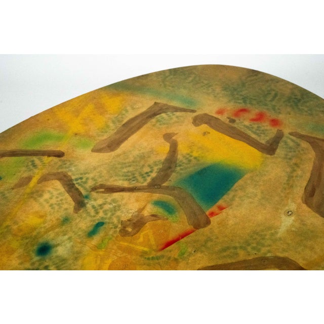 Mid-Century Modern Italian Tripod Coffee Table, 1950s For Sale - Image 10 of 13