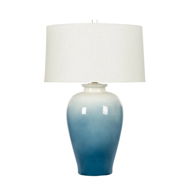 Textile Barclay Butera Sea Cliff Lamp, Small For Sale - Image 7 of 7
