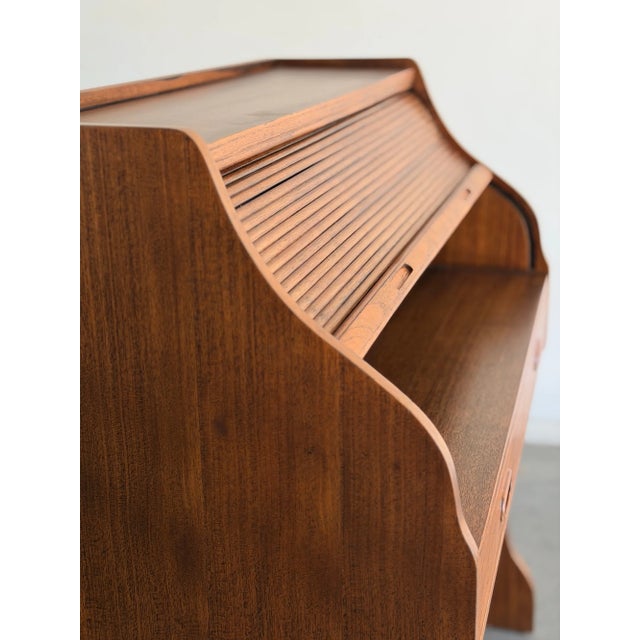 Danish Modern Rolltop Desk For Sale - Image 18 of 18