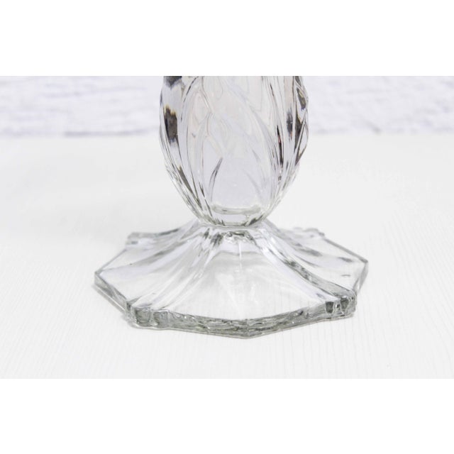 Art Deco molded glass vase from the 1930s Superb well-made molded glass vase which was produced in Czechoslovakia. A very...