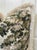 Contemporary La Canopee Down Pillow With Brush Fringe - Verdant For Sale - Image 3 of 5