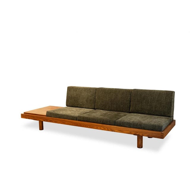 L09 Three-Seater Bench in Blond Elm by Pierre Chapo, 1990s For Sale - Image 8 of 8