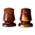 Vintage Ozarks Wooden Salt & Pepper Shakers For Sale