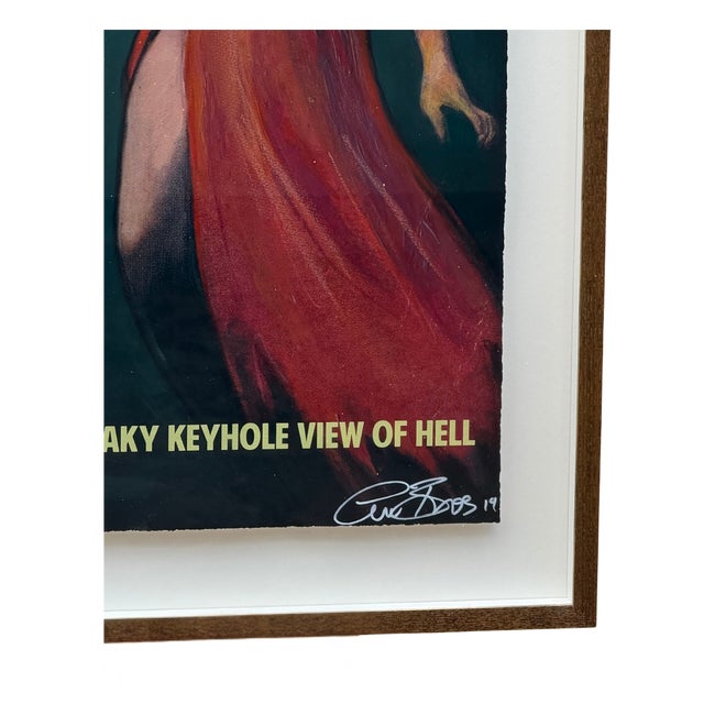 The Connor Brothers ‘The Sun’ (2019) Unique Hand-Painted Archival Print - Signed & Framed For Sale - Image 4 of 4