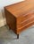Vintage Danish Modern Teak 3 Drawer Chest Dresser Mid Century Scandinavian Cabinet For Sale In Los Angeles - Image 6 of 10