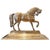English Pair of Early 19th Century English Georgian Brass Horse Doorstops For Sale - Image 3 of 13
