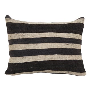 Turkish Striped Lumbar Pillow Cover For Sale