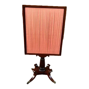 English Regency Period Fire Screen 19th Century