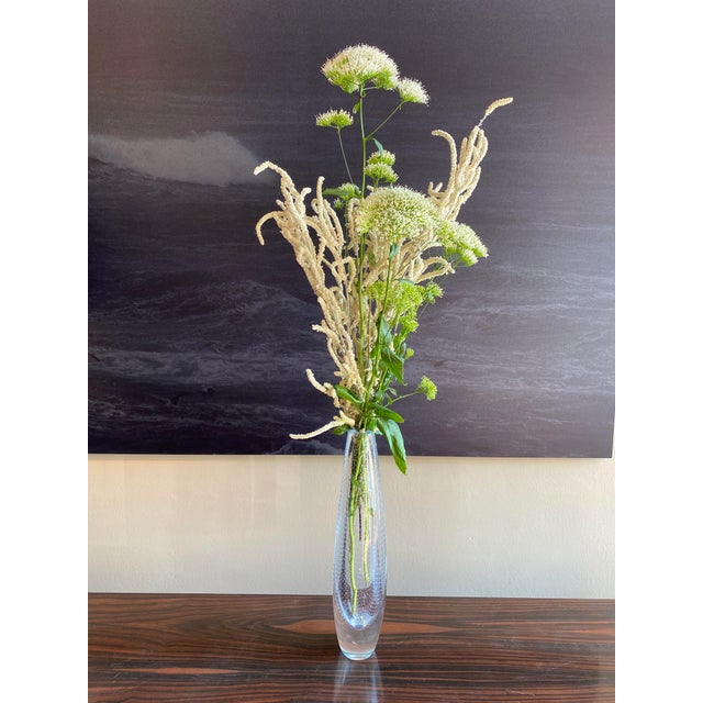 Glass Vase by Gunnel Nyman for Nuutajarvi Notsio, Finland, 1947 For Sale - Image 4 of 9